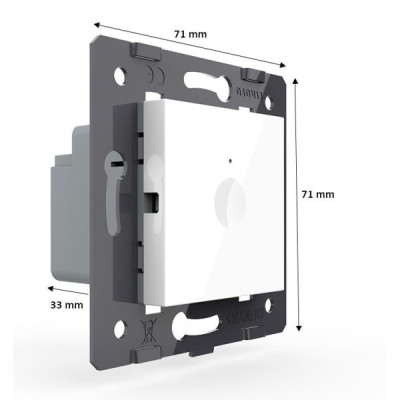 Interrupteur Tactile Livolo 722100311 - Design Élégant et Sécurité IP44