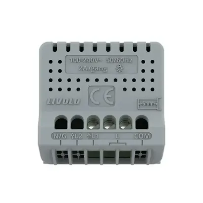 Interrupteur Tactile Livolo 722100111 - Élégance et Sécurité IP44