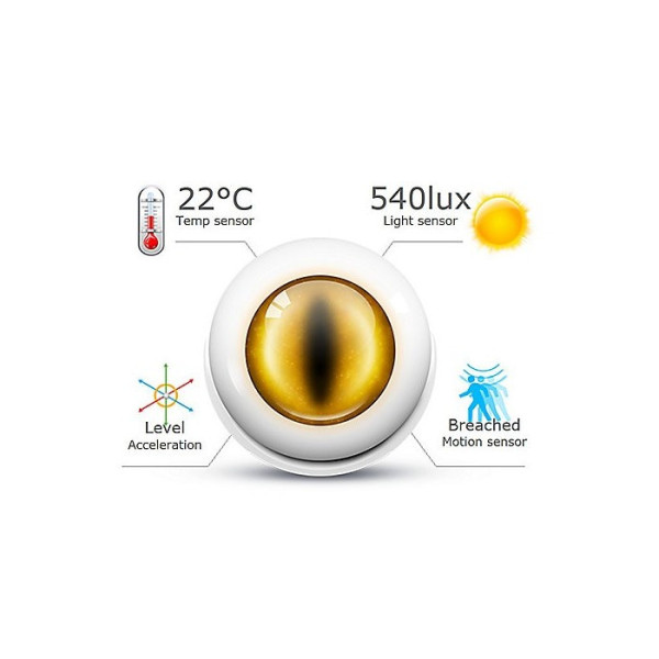 FIBARO - Détecteur de mouvement multifonctions Z-Wave+ FGMS-001