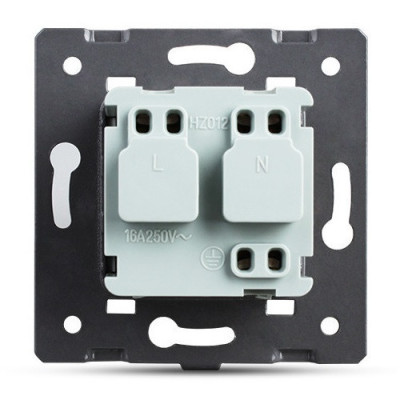 Module de Prise Murale Intelligent ZigBee Livolo Blanc – VL-FCTC16AZ-2WP