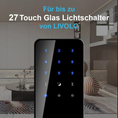 LIVOLO VL-RMT04 - Télécommande sans fil pour interrupteurs & variateurs | Domotique & Smarthome