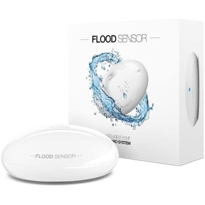 Fibaro Flood Sensor - Détecteur d’Inondation et de Température Intelligent | Sécurité Domotique